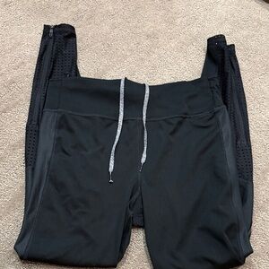 adidas supernova Black Leggings with Drawstring